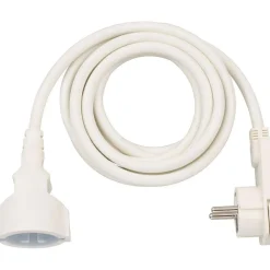 Qualitaets-Verlaengerungskabel mitFlachstecker m H05VV-FG1,5 weiss ^ Brennenstuhl Sale