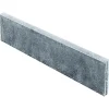 Rasenbord, grau mit Nut und Feder100x25x5 cm ^ Lusit Hot