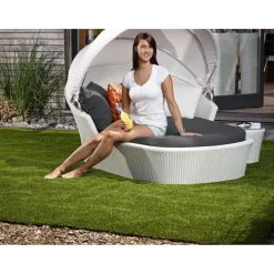 Kunstrasen Sansibar rund cm ^ Rasen Deluxe Outlet