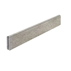 Rasenkante mit Nut und Feder5x15x100 cm, grau ^ Lusit Discount