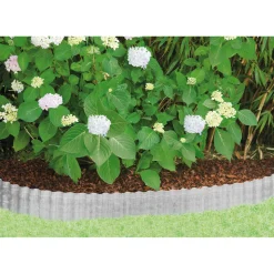 Rasenkante Welle verzinkt 500 x 14 cm ^ Sale