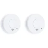 Rauchmelder 2er Set 1-jahres Batterie ^ New