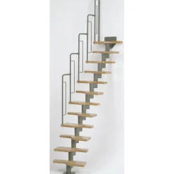 Raumspartreppe Graz, 12 Stufeninkl. Handl. variabel bis 292 cm ^ Dolle Discount