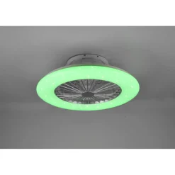 LED-Deckenleuchte Stralsund mit Ventilator weiß ^ Reality Outlet