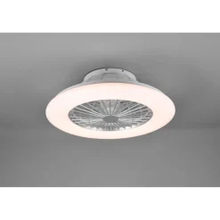 LED-Deckenleuchte Stralsund mit Ventilator weiß ^ Reality Outlet