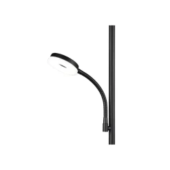 LED Stehleuchte SPECTER schwarz mit Lesearm ^ Reality Online