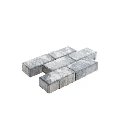 Rechteckpflaster 20x10 cm, 6 cm stark-Anthrazit-Melange, 50St/qm incl. 2 ^ Lusit Clearance