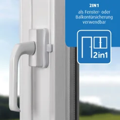 Fenster- und Balkontürsicherung WinLock weiß ^ Reer Online