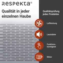 Dunstabzugshaube DH640IXL inox ^ Respekta Hot