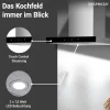 Haube Edelstahl 60cm EEK A++9 Leistungsstufen LED-Beleuchtung ^ Respekta Online
