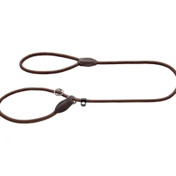 Retriever-Leine Freestyle 8/170mit Stoppring, Tau braun ^ Hunter