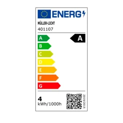 Retro LED Birne EEK A E27E27 60W 806lm 2700K ^ Müller-Licht Outlet