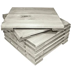 Holzfliese Kiefer grau 50 x 50 cm ^ Rettenmeier Sale