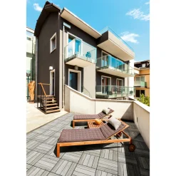 Holzfliese Kiefer grau 50 x 50 cm ^ Rettenmeier Sale