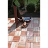 Holz-Klickfliese Douglasie braun 30 x 30 cm ^ Rettenmeier Hot