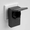 Funkschalt-Set außen IP44 Standard mit Fernbedienung 2+1 schwarz ^ REV Ritter Discount