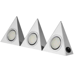 LED-Unterbauleuchte TrianglePromo 3 x 1,8W m Schalter ^ REV Ritter Online