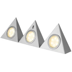 LED-Unterbauleuchte Trinagle Snsor 3 x 2,5W silber ^ REV Ritter Sale