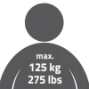 Duschklappsitz Max weiß ^ Ridder Online
