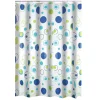 Duschvorhang Kreise Folie 180 x 200 cm ^ Ridder Discount