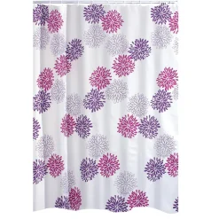 Duschvorhang Textil Sandra ca 180 x 200 cm lila ^ Ridder Discount