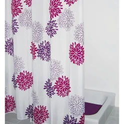 Duschvorhang Textil Sandra ca 180 x 200 cm lila ^ Ridder Discount