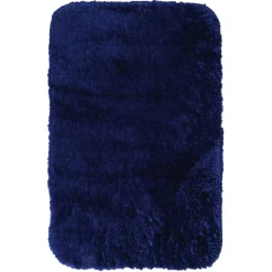 Teppich Chic 60 x 90 cm dunkelblau Polyester-Microfaser ^ Ridder Clearance