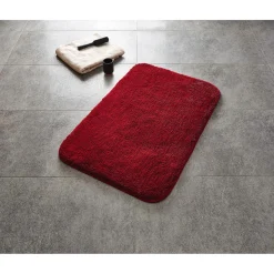 Teppich Chic 55 x 50 cm rot Polyester-Microfaser ^ Ridder Clearance