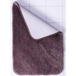 Teppich Chic 60 x 90 cm stone Polyester-Microfaser ^ Ridder