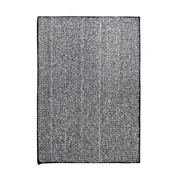 Teppich Fresh 60 x 90 cm schwarz Polyester ^ Ridder Outlet