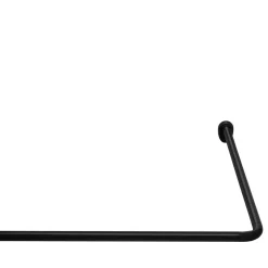 Universal-Duschstange Wien Durchmesser 25 mm schwarz ^ Ridder Outlet