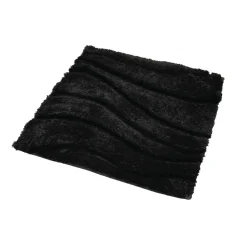 Vorleger Coins 55 x 50 cm La Ola schwarz Polyester ^ Ridder Clearance