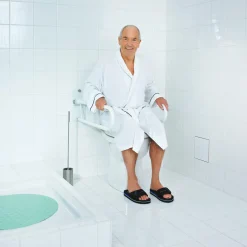WC-Aufstehbügel 76 cm klappbar weiß ^ Ridder Best