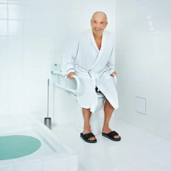 WC-Aufstehbügel 76 cm klappbar weiß ^ Ridder Best