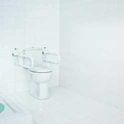 WC-Aufstehbügel 55,5 cm klappbar weiß ^ Ridder Clearance