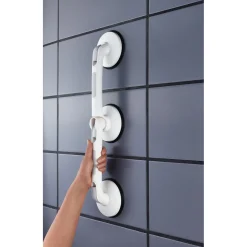 Winkel-Sauggriff mit 3 Saugern Premium 60 cm weiß ^ Ridder Online