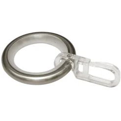 Ringe Metall mit Haken Memphis 16mmedels. opt. ^ Gardinia Discount