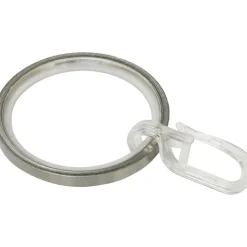 Ringe m. Gleiteinlage 25mm edelst. opt. ^ Gardinia Hot
