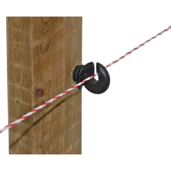 Ringisolator kompakt Durchmesser 5,3 mm schwarz 25 Stück ^ New