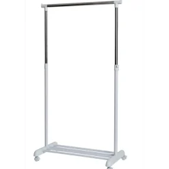 Roll-Kleiderständer 84 x 44 x 101-165 cm ^ Best