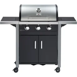 Gasgrillwagen Ottawa 3 Brenner je 3,2 kW gusseisernes Grillrost ^ Rothmann Sale