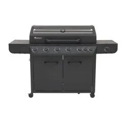 Gasgrillwagen Vulcano 6 Turbo Plus Black Edition ^ Rothmann New