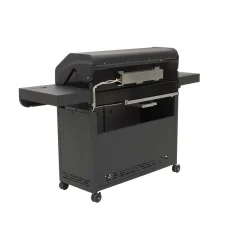 Gasgrillwagen Vulcano 6 Turbo Plus Black Edition ^ Rothmann New