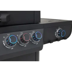 Gasgrillwagen Vulcano 6 Turbo Plus Black Edition ^ Rothmann New