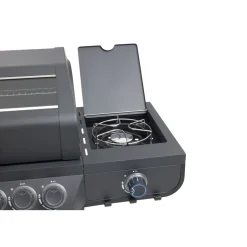Gasgrillwagen Vulcano 6 Turbo Plus Black Edition ^ Rothmann New