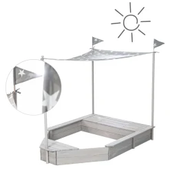 Sandkasten Boot 65 x 109 x 154 cm ^ Hot