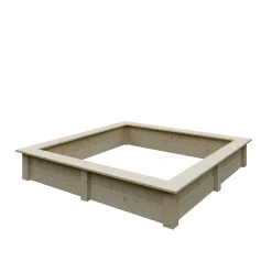 Sandkasten Fichte 150x150cm ^ Discount
