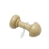 Schalhalter Holz Lugano 8cm natur ^ Gardinia New