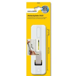 Abdeckplatte Flexo 10,5 - 16,0 cm weiß ^ Schellenberg