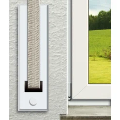 Abdeckplatte Lochabstand 18,5 cm weiß ^ Schellenberg Online